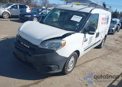 2019 Ram Promaster City Tradesman z USA, uszkodzony, nr VIN ZFBHRFAB7K6N79180